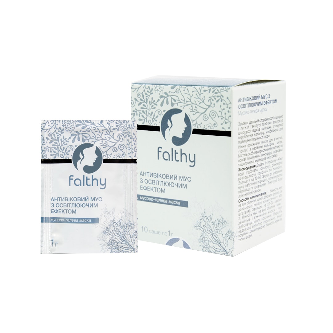 Falthy Антивозрастной мусс с осветляющим эффектом