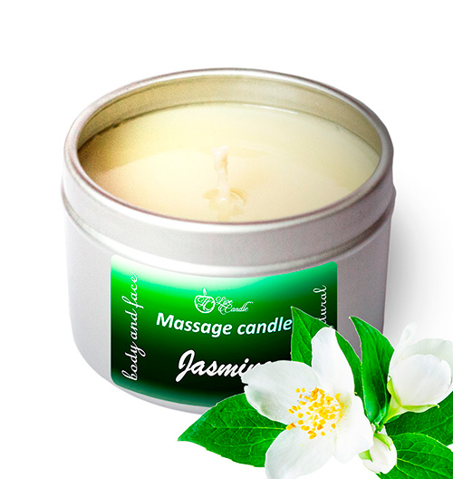 Масажна свічка «Жасмин» 50 мл