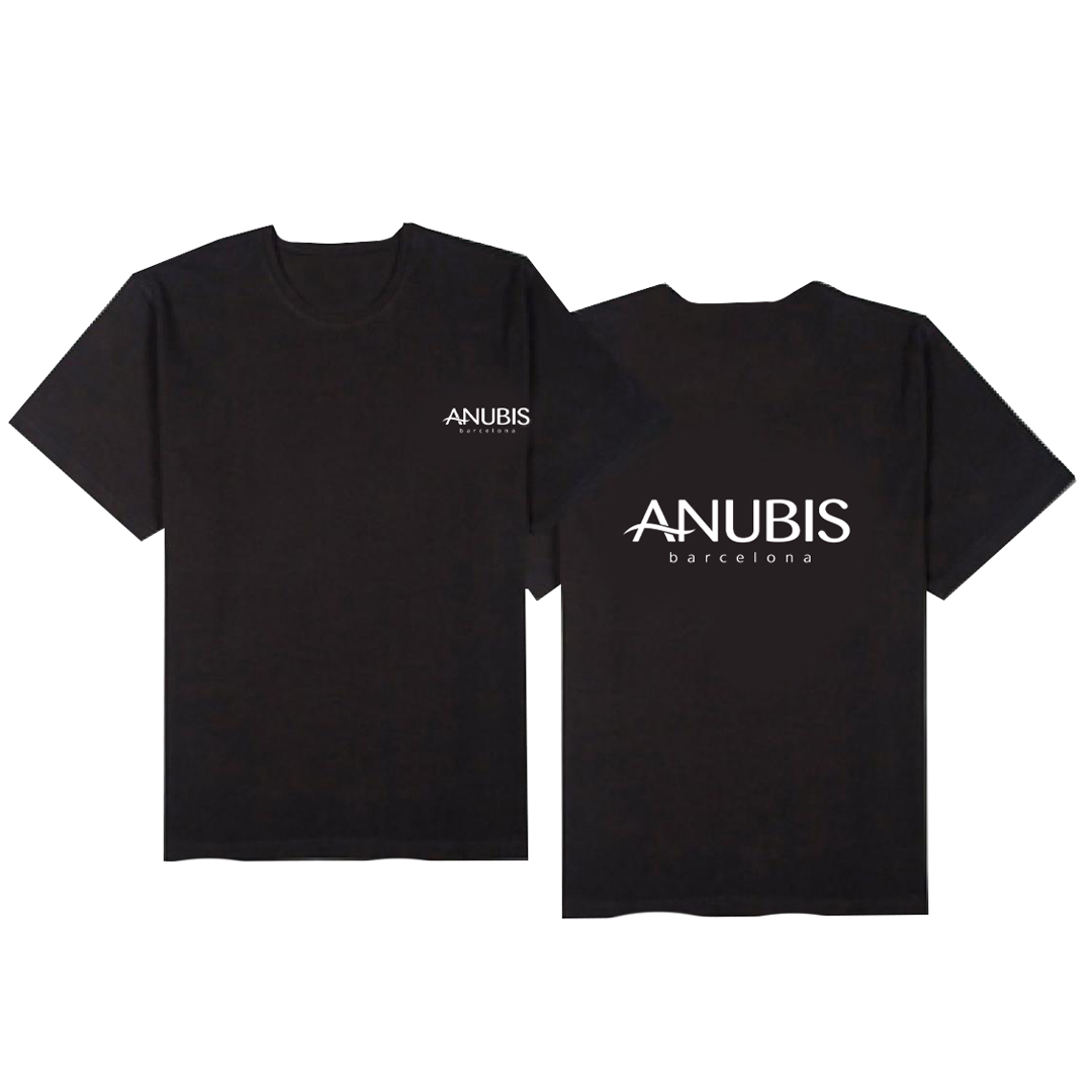 Футболка черная Anubis Barcelona унисекс M