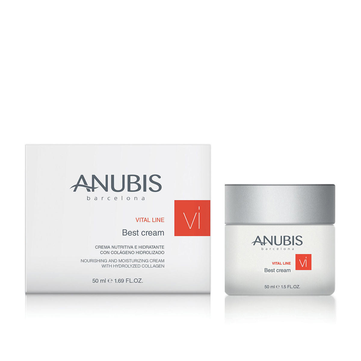 Регенерирующий укрепляющий крем для сухой кожи / Vital Line Best Cream 50ml