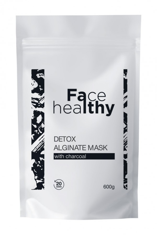 FALTHY (Фелси) Альгинатная маска DETOX с древесным углем 600g