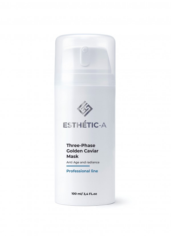 ESTHETIC-A Трифазна золота маска Caviar / Three-Phase Golden Caviar Mask 100ml