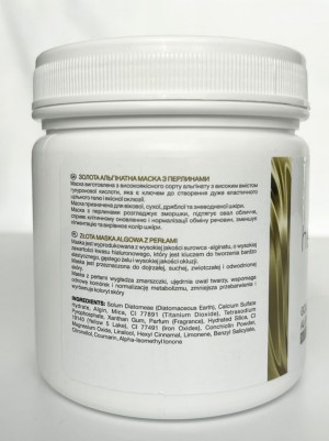 FALTHY (Фелси) Золотая альгинатная маска с жемчугом 210g